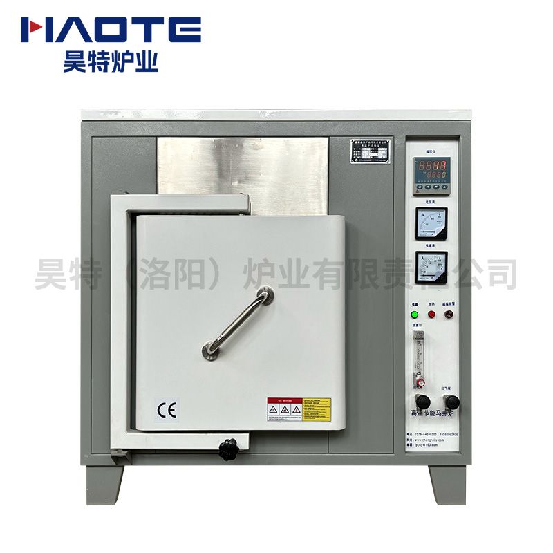 400X400X400馬弗爐1400℃灰白可通氣體