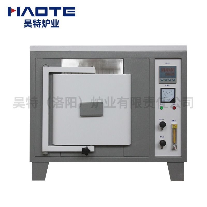 1400度500x300x300馬弗爐灰白可通氣體氣（qì）氛+