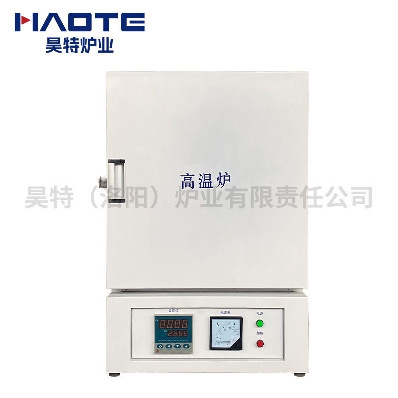 雙開（kāi）門馬弗爐尺寸200X200X200溫度1400℃門堵開孔（kǒng）純白  雙（shuāng）爐門