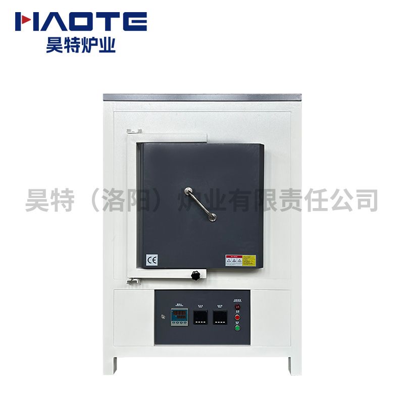 箱式爐1800℃尺寸500X400X400爐膛剛玉磚新顏色（sè）灰白（bái）